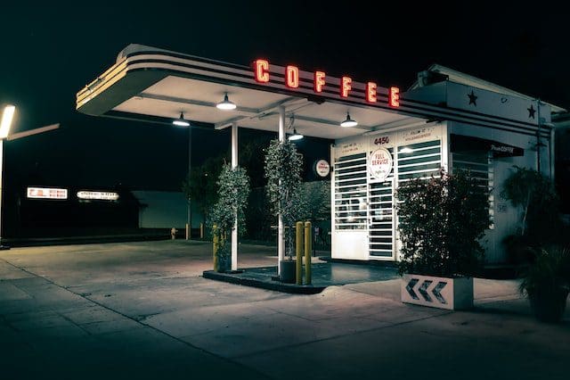 Drive-thru coffee shop Drive-thru coffee shop as featured on how to start a coffee shop article